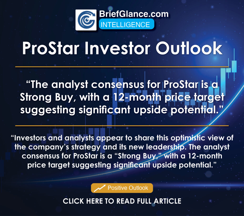 Investors and analysts appear to share this optimistic view of the company’s strategy and its new leadership. The analyst consensus for ProStar is a “Strong Buy,” with a 12-month price target suggesting significant upside potential.